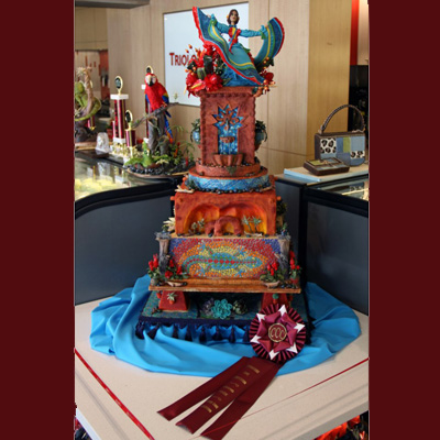 Grand Prize in the Wedding Cake Division - Triolo's Bakery