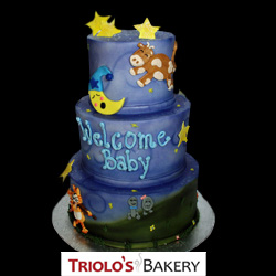 Nursery Rhyme Baby Shower Cake - Baby Shower Cakes - Triolo's Bakery