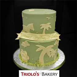 Welcome to the Jungle - Baby Shower Cake - Triolo's Bakery