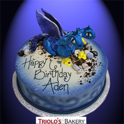 Dragon Birthday Cake