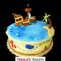 Pirate Adventure Birthday Cake