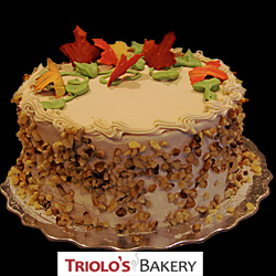 Maple Walnut Cakes from the Classic Cake Series Triolo's Bakery