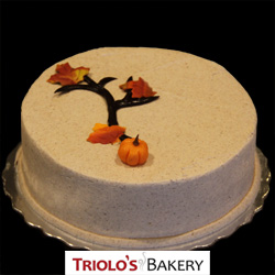 Pumpkin Spice Cakes from the Classic Cake Series Triolo's Bakery