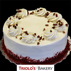 Red Velvet Cake - Classic Cake Series - Triolo's Bakery