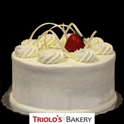 Strawberries and Cream Cakes from the Classic Cake Series Triolo's Bakery