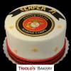 US Marine Corp Cake - Triolo's Bakery