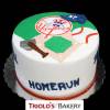Yankees Birthday Cake - Triolo's Bakery
