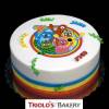 Yoyogaba Birthday Cake - Triolo's Bakery