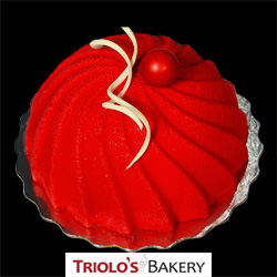 Amore Red Velvet Cake - Signature Entremet Series from Triolo's Bakery