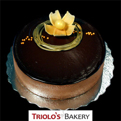Chocolate Grand Marnier Signature Entremet Series from Triolo's Bakery