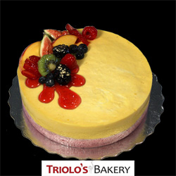 Hibiscus Mango Signature Entremet Series from Triolo's Bakery