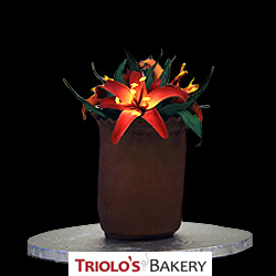 Sunset Stargazer Lilly - Edible Centerpiece Collection