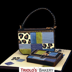 Designer Handbag and Wallet Cake from Triolo's Bakery