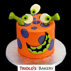 Orange Monster Cake from Triolo's Bakery