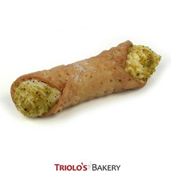 Pistachio Cannolis