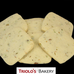 Pistachio Shortbread Cookies - Triolo's Bakery