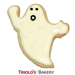 The Ghost Cookie Favor, perfect for halloween and ghost adventure themed parties. Send in a gift basket or cookie bouquet.