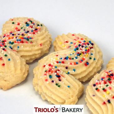 Traditional Italian Butter Cookies from Triolo's Bakery