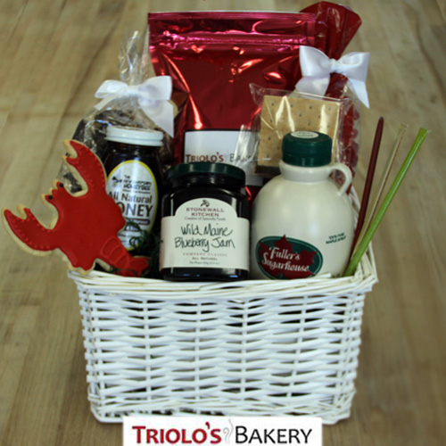 New England Spirit Gift Basket - Gift Baskets from Triolo's Bakery