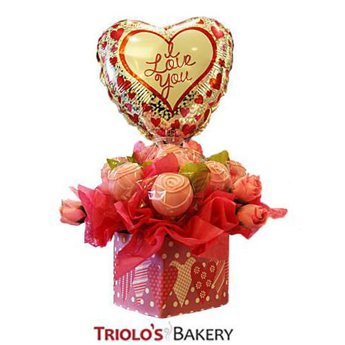 Valentine Gift Set - Gift Baskets from Triolo's Bakery