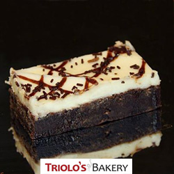 Buttercream fudge brownie from Triolo's Bakery