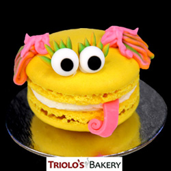 Lime Monster Macaron