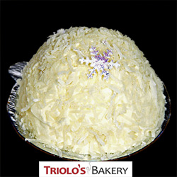 Snowball from Triolo's Bakery