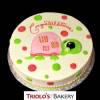 Lady Bug Baby Shower Cake - Baby Shower Cakes - Triolo's Bakery