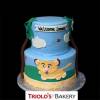 Little Roars Baby Shower Cake - Baby Shower Cakes - Triolo's Bakery