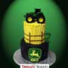 John Deere Tractor Birthday Cake