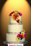 Neon Wedding Cake - Triolo's Bakery