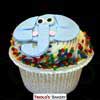 The Blue Elephant Gourmet Cupcake - Triolo's Bakery